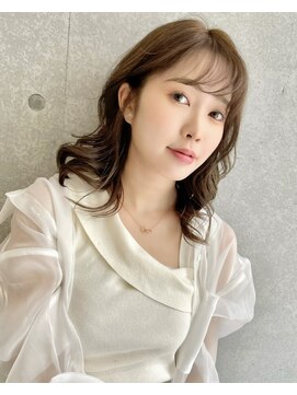 アッシュ 二子玉川店(Ash) ニュアンスパーマ×アッシュベージュ　二子玉川