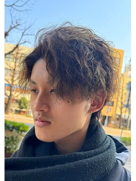 ボアビューティオリジナルアート boa beauty original art #メンズパーマ #メンズヘア #スパイラルパーマ #メンズカット