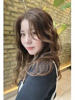 ビーハイブ 一番町店 アヴェダ(BEHIVE)&nbsp;王道かわいい透明感カラー。◎