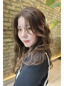 ビーハイブ 一番町店 アヴェダ(BEHIVE) 王道かわいい透明感カラー。◎