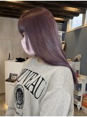 モーヴピンク×ラベンダーピンク×ケアブリーチ