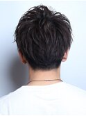 ナチュラルパーマショート