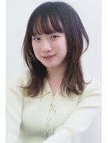 ストロー 小田原店(Straw) 似合わせカット×ひし形鎖骨ミディ