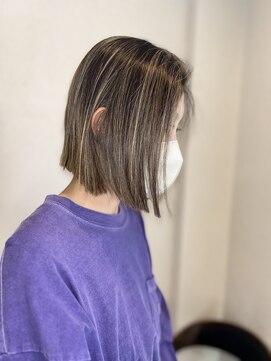 美容室 ルアル 市原市八幡宿店(Luar) 地毛ハイライト！