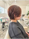 ショートボブ☆インナーベージュ