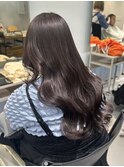 《kana》*ラベンダーベージュ*ブリーチなしダブルカラー*