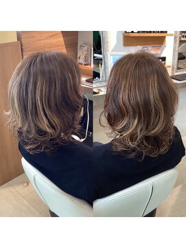 ヘアー ボニータ(hair bonita) #パーマ#デジパ#デジタルパーマ#カット#前髪#前髪カット