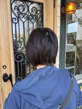 チョコレート(chocolate) 髪質改善大人可愛い20代30代40代50代ショートボブ