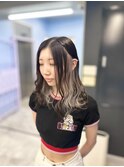 *インナー*シルバー×ブラウン