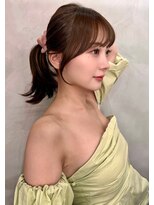 グロー オオミヤ アネックス 大宮(GLROW OMIYA ANNEX) ブリーチなしダブルカラー/韓国ボブ/縮毛矯正/髪質改善/学割U24