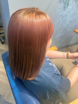 マーレ(MARLE./) 甘すぎないピンクベージュカラー