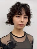 癖毛パーマ