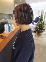 フィルドール 大分明野店(fild'or)&nbsp;【クールな立体感】アンブレラカラー×ミニボブ