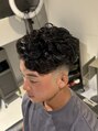 フランクスバーバーザスタンド(Frank’s barber the stand)&nbsp;ラルフカール/強めパーマ/フェード×パーマ/人気スタイル/