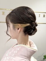 アンベリールフルー(EMBELLIR fleur)&nbsp;和髪♪着物ヘア／卒業式へア／成人式へア ヘアセット/ヘアメイク