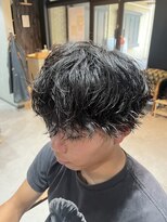 スウェル 柏店(Swell)&nbsp;MEN’S HAIR/サーフカール/刈り上げセンターパート/柏