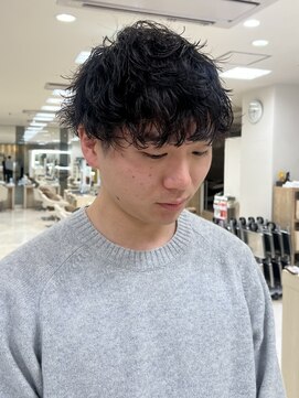 シャルムバイケンジ(Charm.by KENJE) シャドウパーマ/メンズパーマ/波巻きパーマ/メンズカット/有楽町