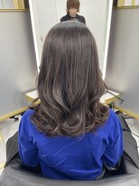 ジュイル シブヤ(JEWIL SHIBUYA) 韓国風巻き/ワインレッド/ラベンダーミルクティー