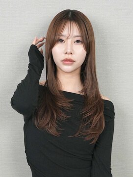 ニュウ(niw) 金沢美容室／niw／金沢駅西／髪質改善／艶髪／暗髪／韓国風/ボブ