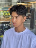 サーフカール/スパイキーショート/ブルーブラック/眉毛/錦糸町駅
