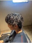 【シャドウパーマ】センターパート/波巻きスパイラル/木更津