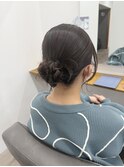 肩上でもできるカチモリヘア