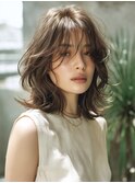 ☆ダークパープルナチュラルショートミルクブラウン髪質改善ボブ