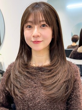 ヨリ ルトロワ 札幌大通(yori Le_trois) 前髪イメチェンピンクベージュクールショートレイヤーカット