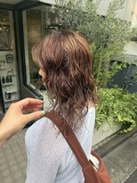 ライファイ(LAIFAI) 癖を活かしたカットと白髪ぼかしカラー