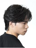 吉祥寺フェザーパーマフェザーショートシャドウセンターパート