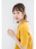 「FILMS」ざっくりハーフアップ☆