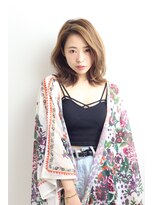 エアー 大阪(AIR)&nbsp;【air-OSAKA】山内 理　切りっぱなしロブ&ミントブルー