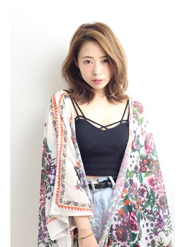 エアー 大阪(AIR) 【air-OSAKA】山内 理　切りっぱなしロブ&ミントブルー