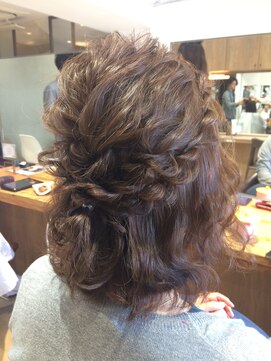 ネオリーブニコ 大井町店(Neolive Nico) ボブアレンジ ハーフアップ