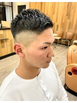 エムズ ヘアーコロラドロック(M's HAIR Colorado Rock) ★Mshair★ツーブロックショート　サイドグラデーション