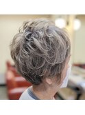 大人のショートボブ