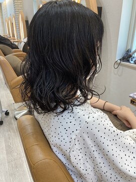 アドラーブル けやき通り店(adorable) アレンジ簡単♪クリープパーマ【ミディアムパーマ】