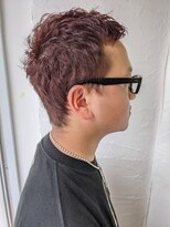 ムーンジェジェ(moon jeje)&nbsp;ベリーショート×レッドブラウン★　藤原