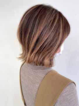 ラ ブレス あべのキューズ(LaBless) 面長＆丸顔を解消する「外ハネボブ」（天王寺)