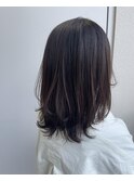 レイヤースタイル×ダークラベンダーアッシュ☆