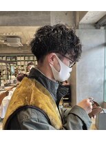 コレット(COLETTE)&nbsp;スパイラルパーマ　マッシュ　刈り上げツーブロック