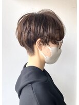 エルエスヘアー(LS HAIR) 透明感カラーと　ツーセクションマッシュショート