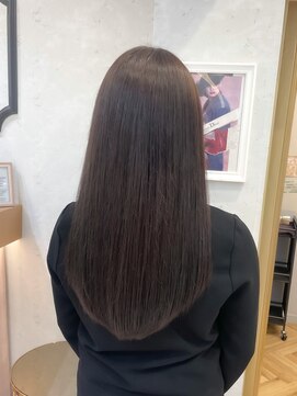 ロンドプランタン 恵比寿(Lond Printemps) まとまりロング/ブルーベージュカラーでカッコいいロングへ