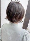 《knit銀座》大人可愛い20代30代40代ショートボブ丸み前下がり