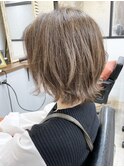 《knit銀座》大人可愛い20代30代40代ショートボブ丸み前下がり
