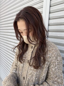 ソウバイジョージ(Sow by George) Takumi韓国ヘア暖色カラーブリーチなし10代20代30代福岡博多天神