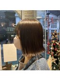 切りっぱなしボブ☆【ヒップス大宮 北島 奈那子】