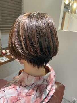 ムーン(moon) #ロングヘア #グレージュカラー #ボブウルフ#ココアベージュ