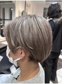 ショコラアッシュ/ヘルシースタイル/ふんわりカール/人形町