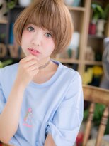 カバーヘア イヴ 戸頭店(COVER HAIR EVE)&nbsp;レトロガーリー大人かわいい前下がりミニボブc5戸頭10代20代30代